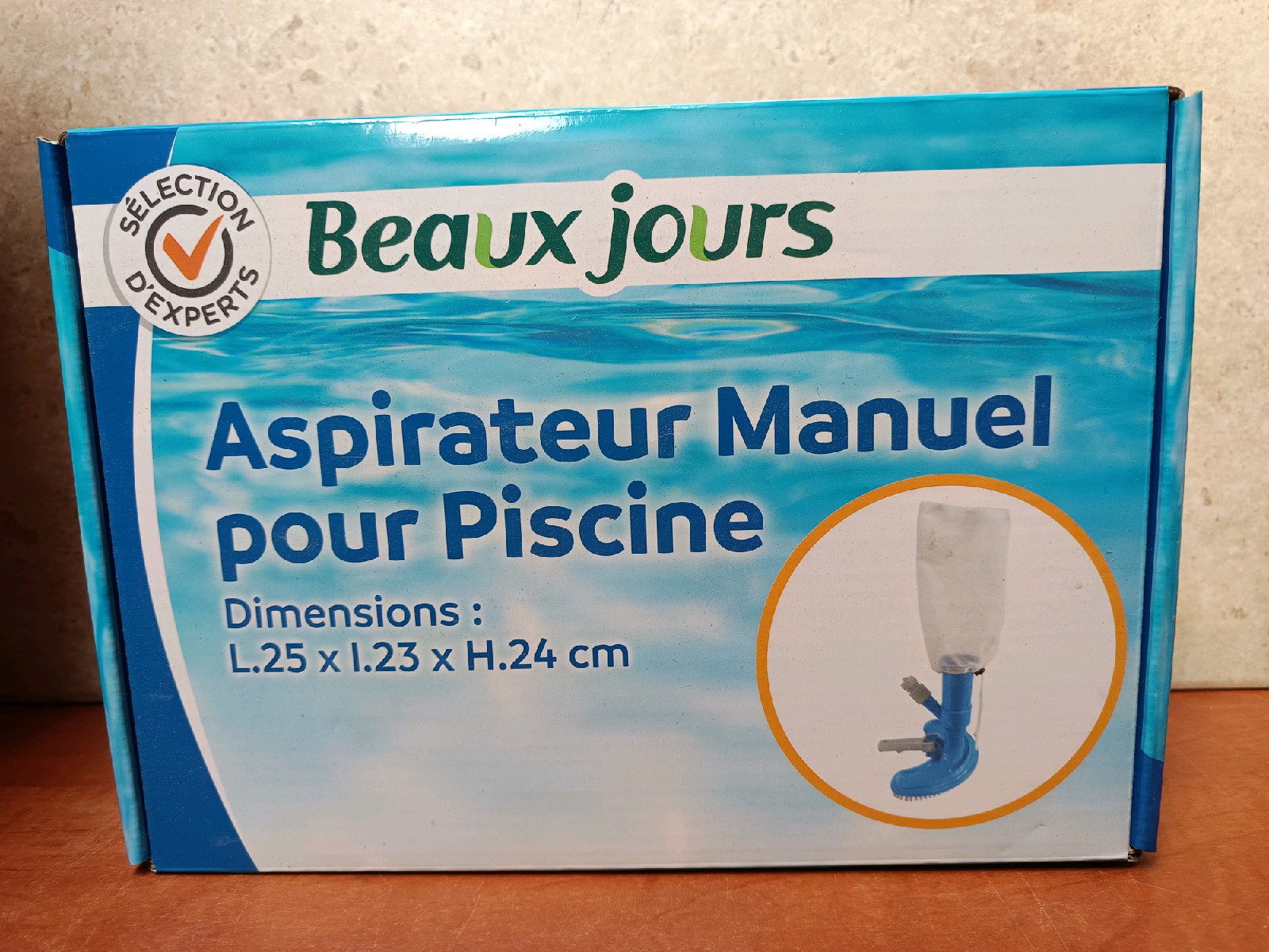Beaux jours Aspirateur manuel pour piscine