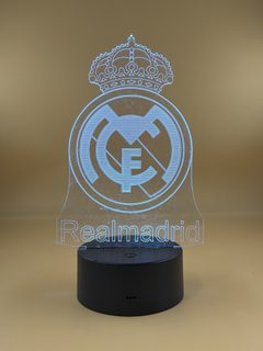 Lampe 3D LED Real Madrid