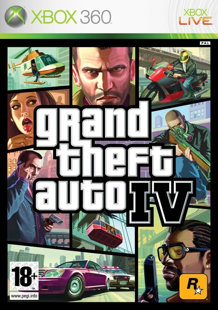 Grand Theft Auto IV GTA 4 Xbox 360