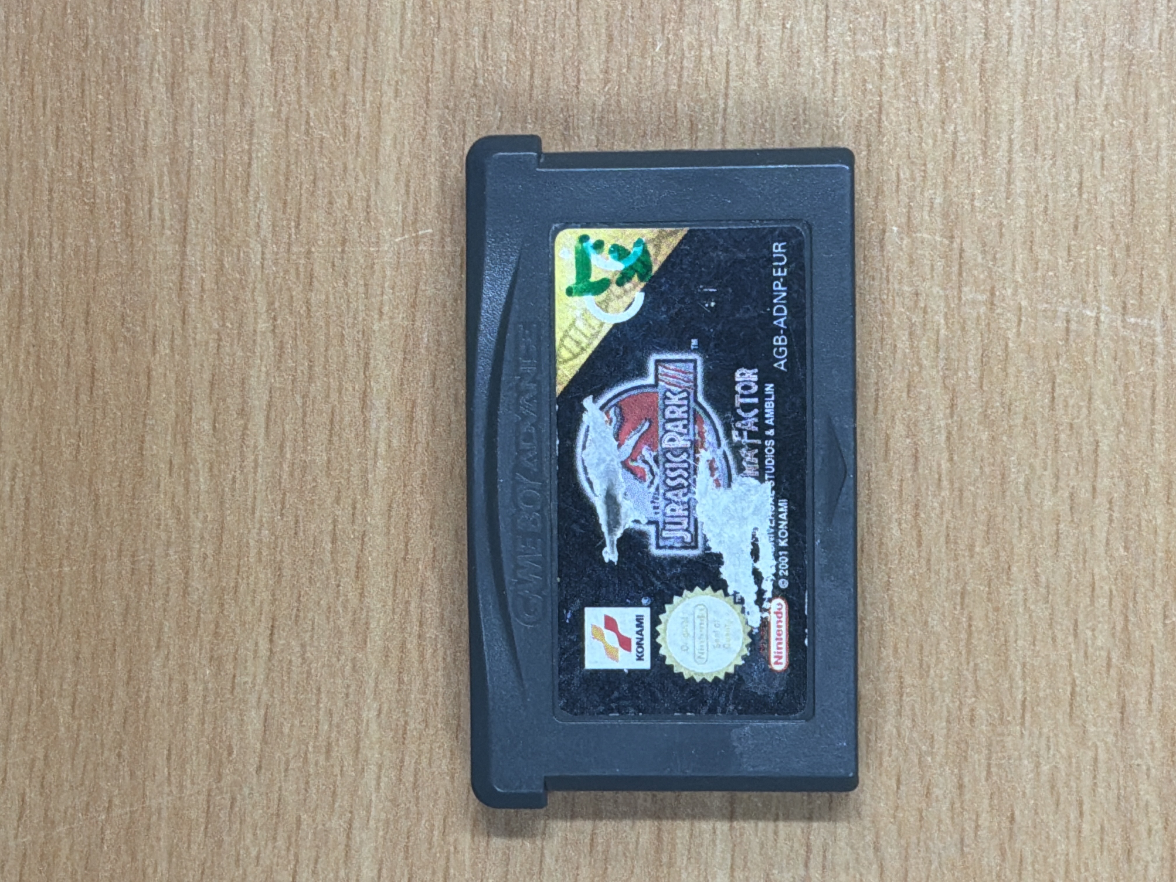 Jeu Game Boy Advance Jurassic Park III The DNA Factor