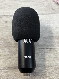 Microphone TONOR BM-700 avec bonnette mousse