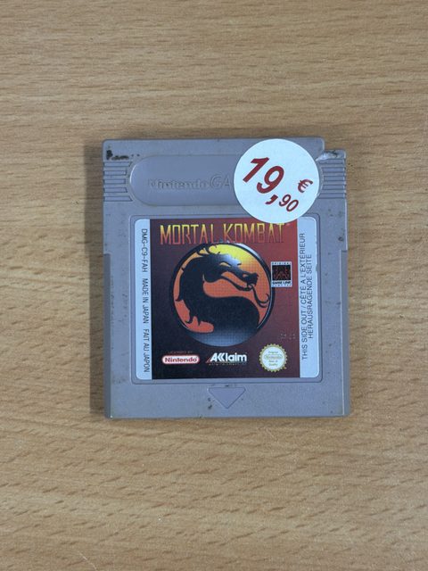 Mortal Kombat sur Game Boy cartouche seule