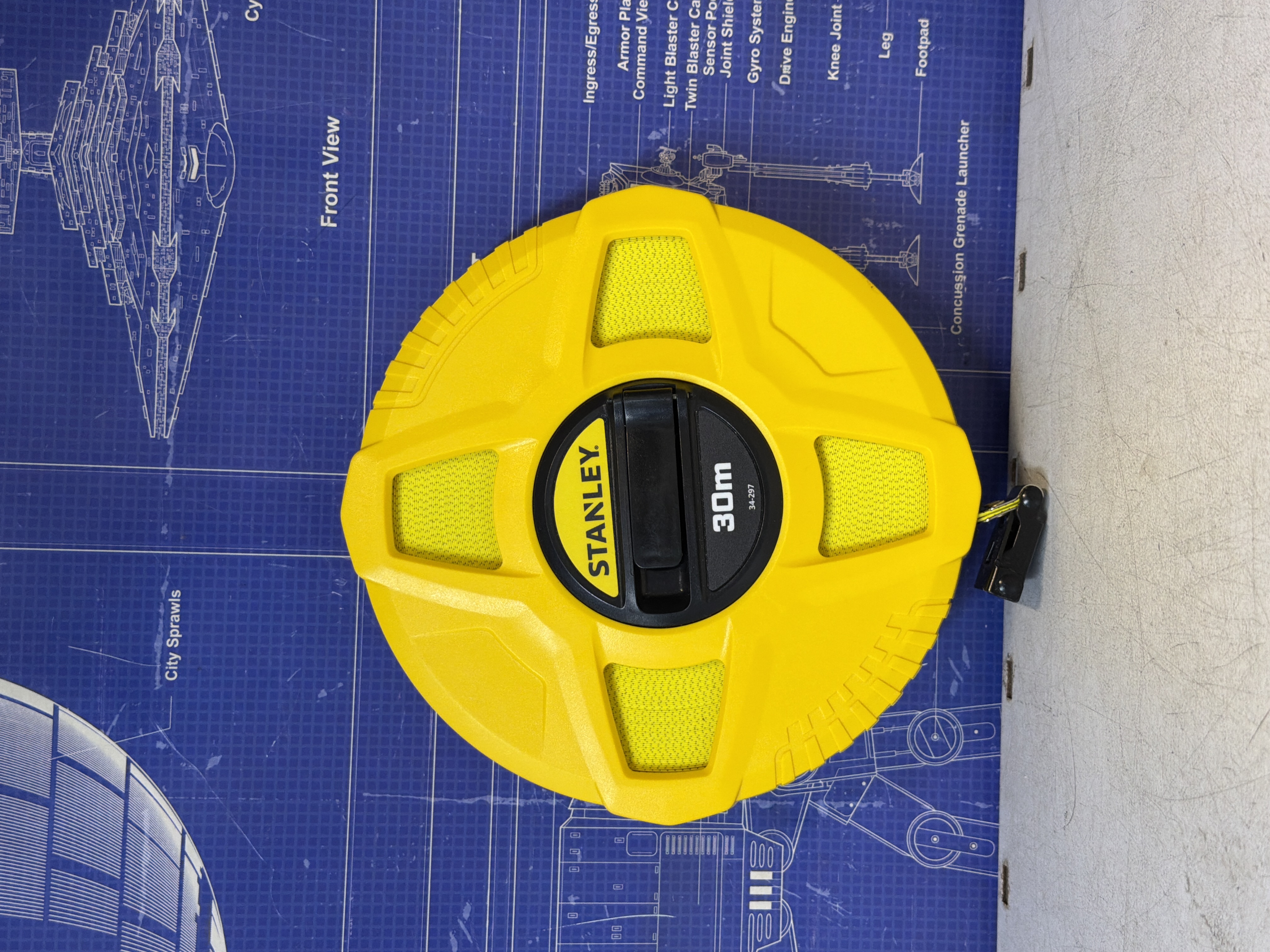 Mètre ruban Stanley 30 m boîtier ouvert