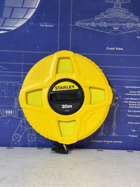 Mètre ruban Stanley 30 m boîtier ouvert