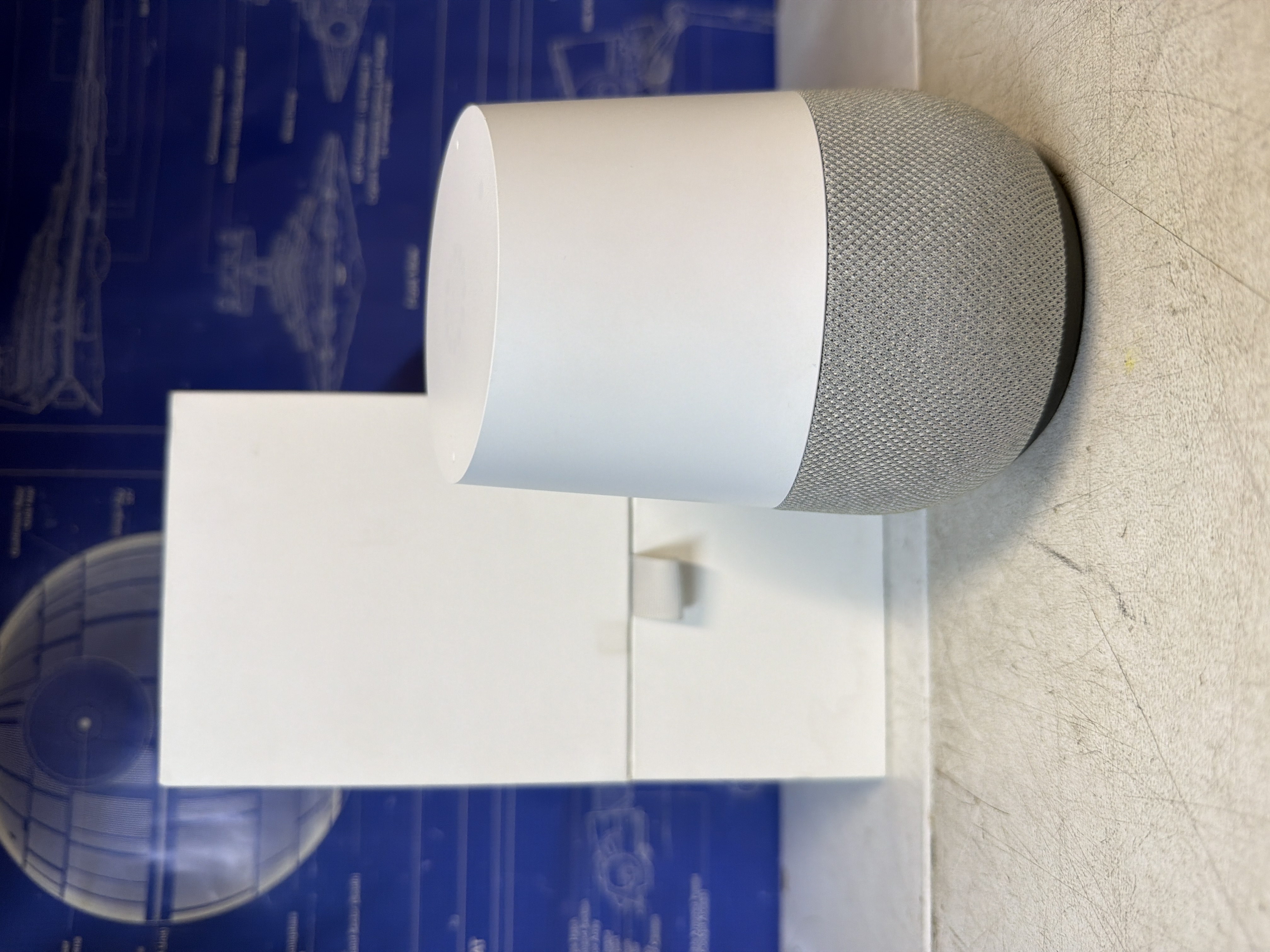 Enceinte connectée Google Home blanche