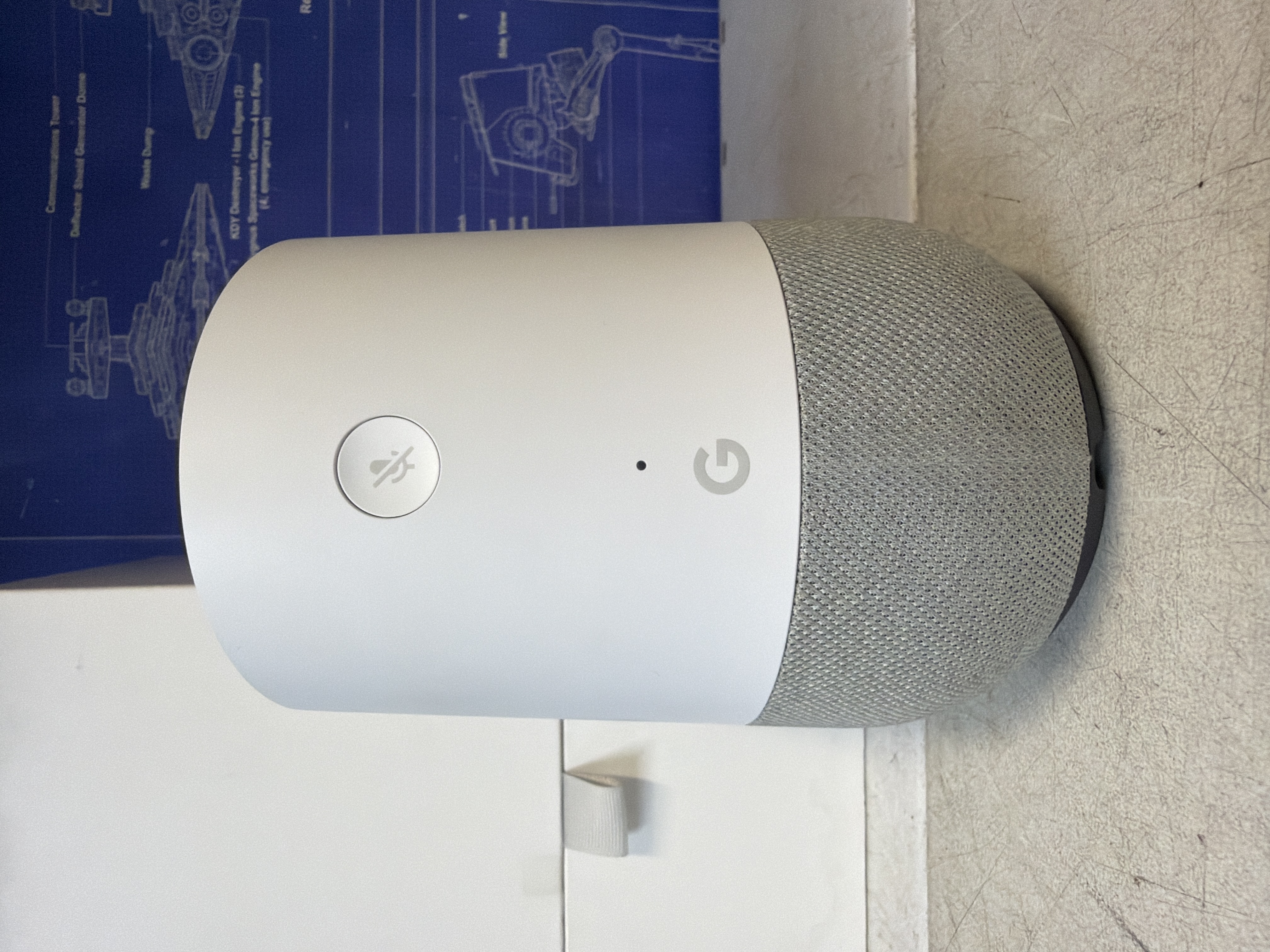 Enceinte connectée Google Home blanche — photo 2