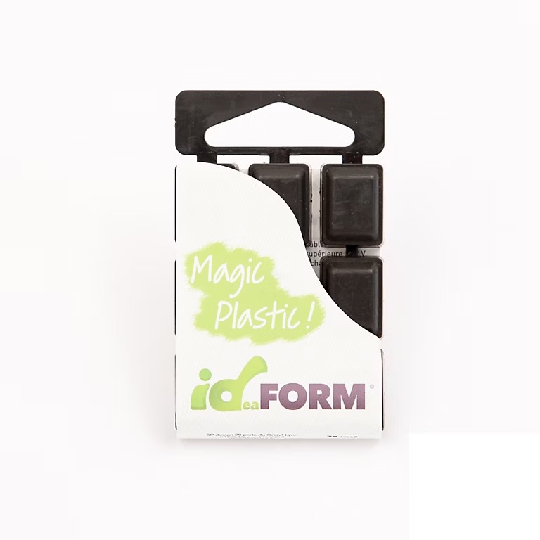ID-FORM Magic Plastic plastique thermoformable noir 20 cm3