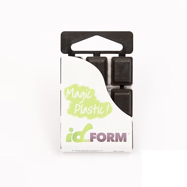 ID-FORM Magic Plastic plastique thermoformable noir 20 cm3