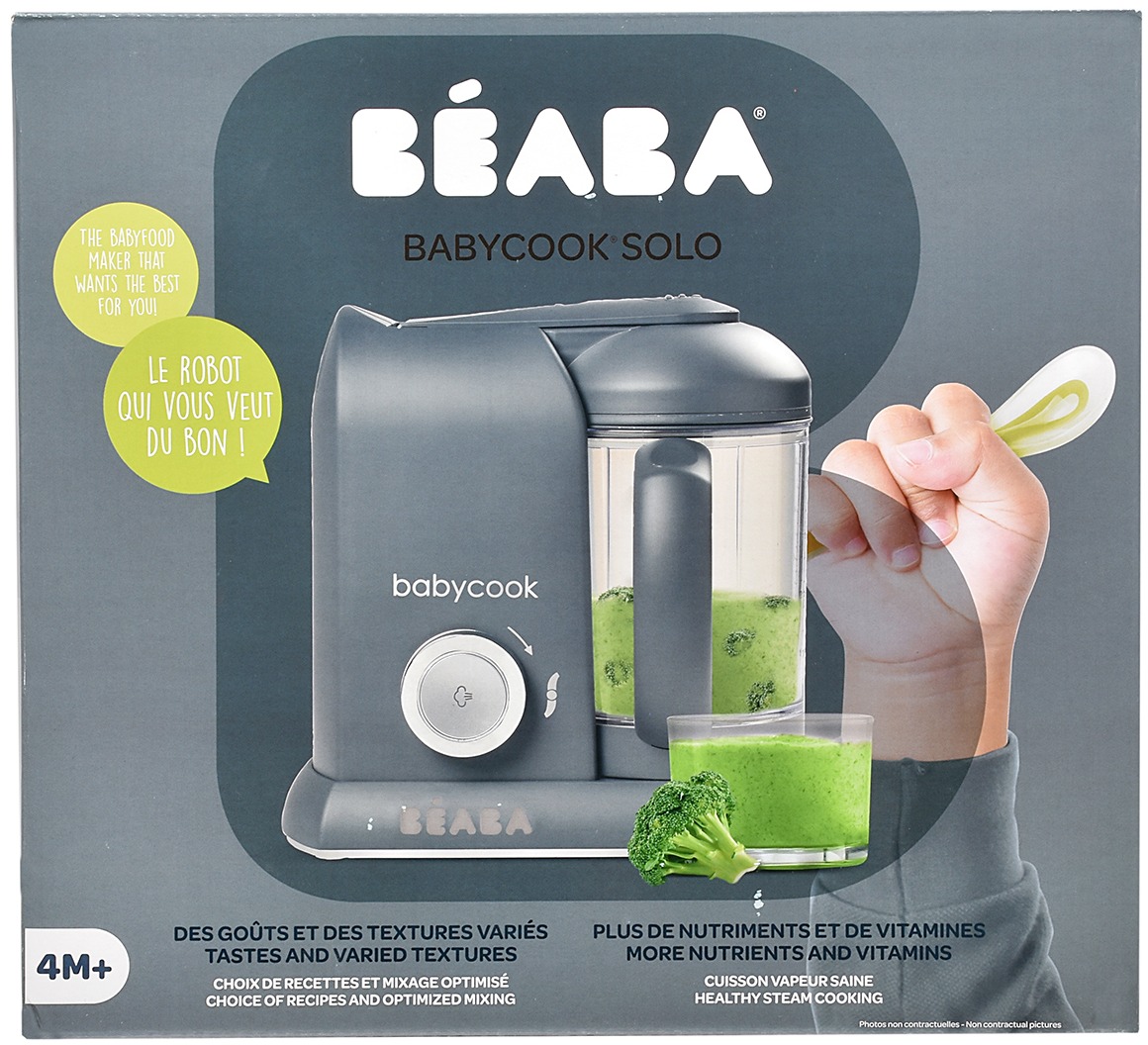 Robot cuiseur Béaba Babycook Solo gris foncé neuf
