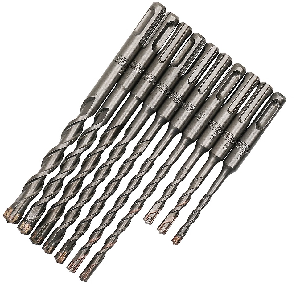 Coffret forets béton SDS+ Erbauer  10 pièces