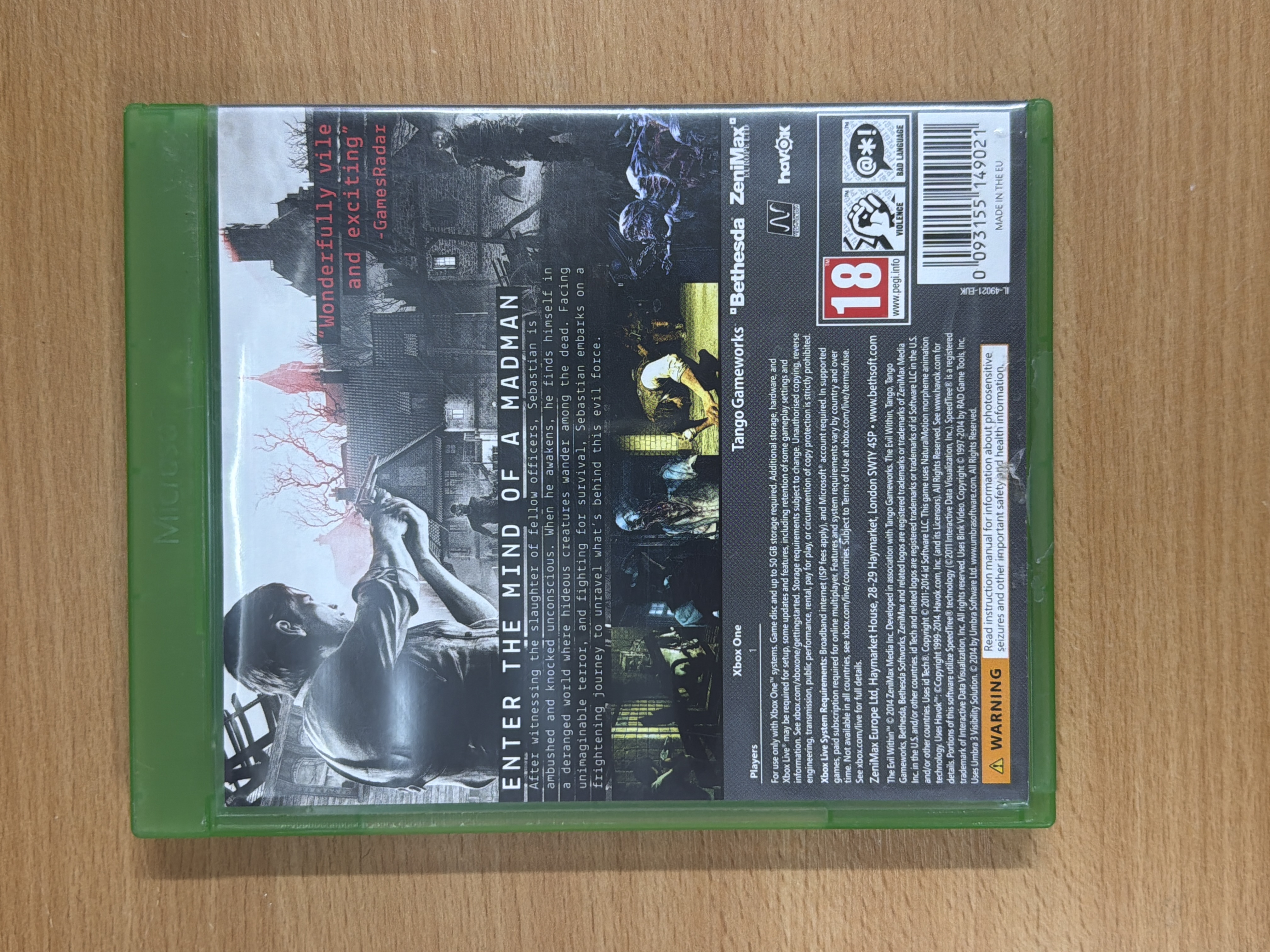 The Evil Within Xbox One — photo 2