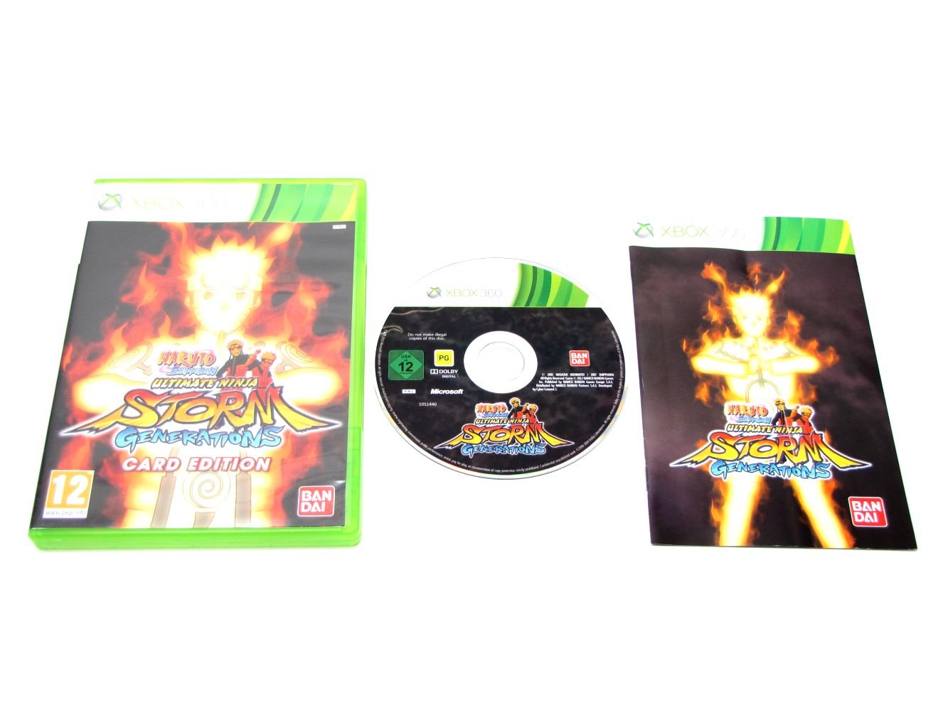 Naruto Ultimate Ninja Storm Generation Card Edition Xbox 360