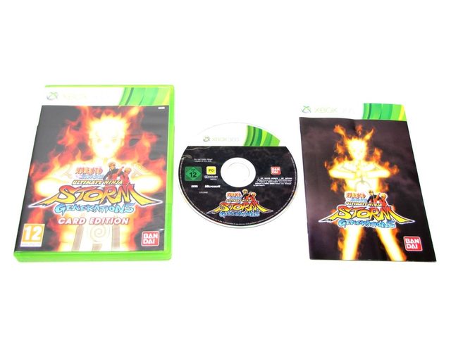 Naruto Ultimate Ninja Storm Generation Card Edition Xbox 360