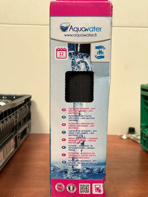 Aquawater cartouche filtrante anti-bactéries