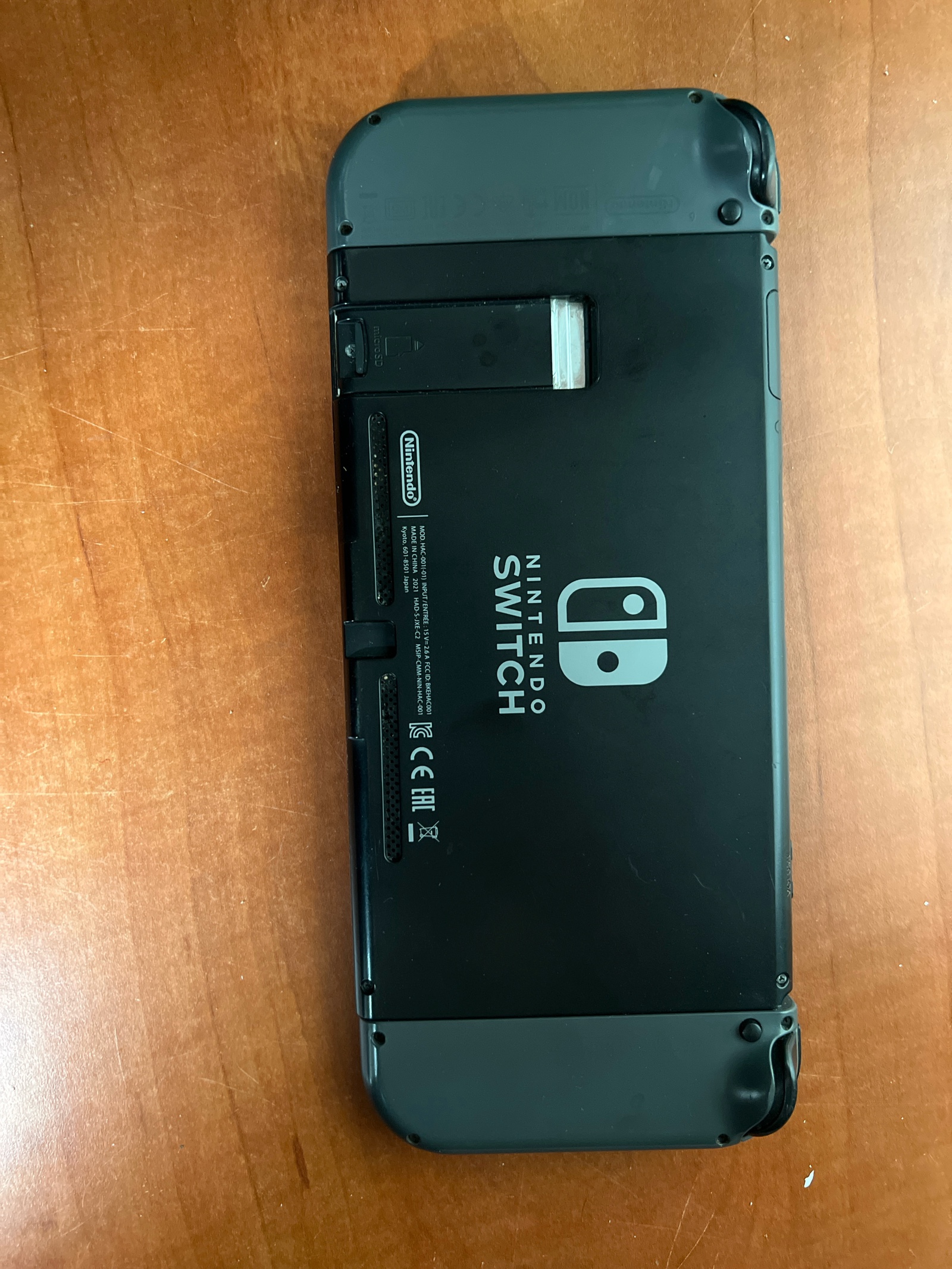 Nintendo Switch - Console avec Joy-Con gris — photo 2