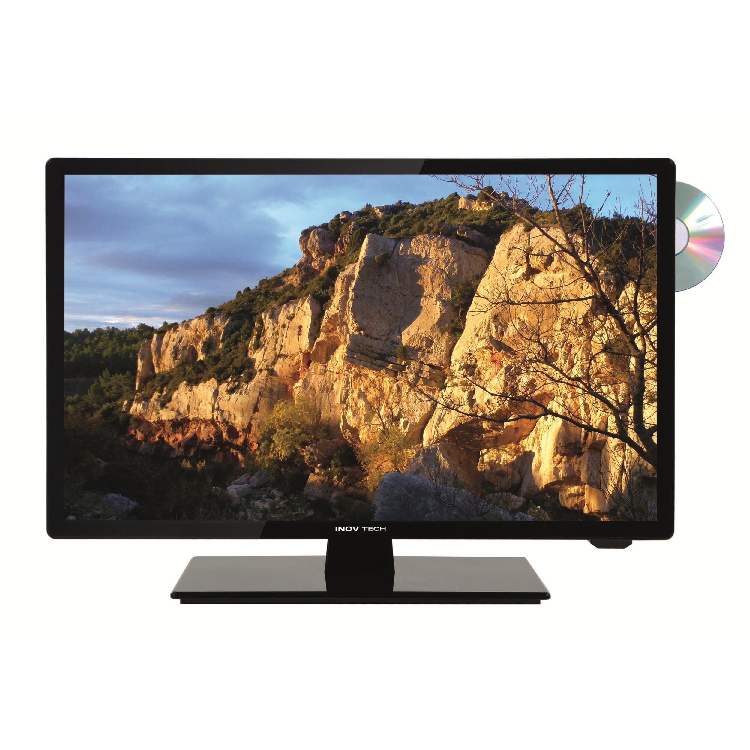 Téléviseur LED HD 18,5" Inovtech avec lecteur DVD