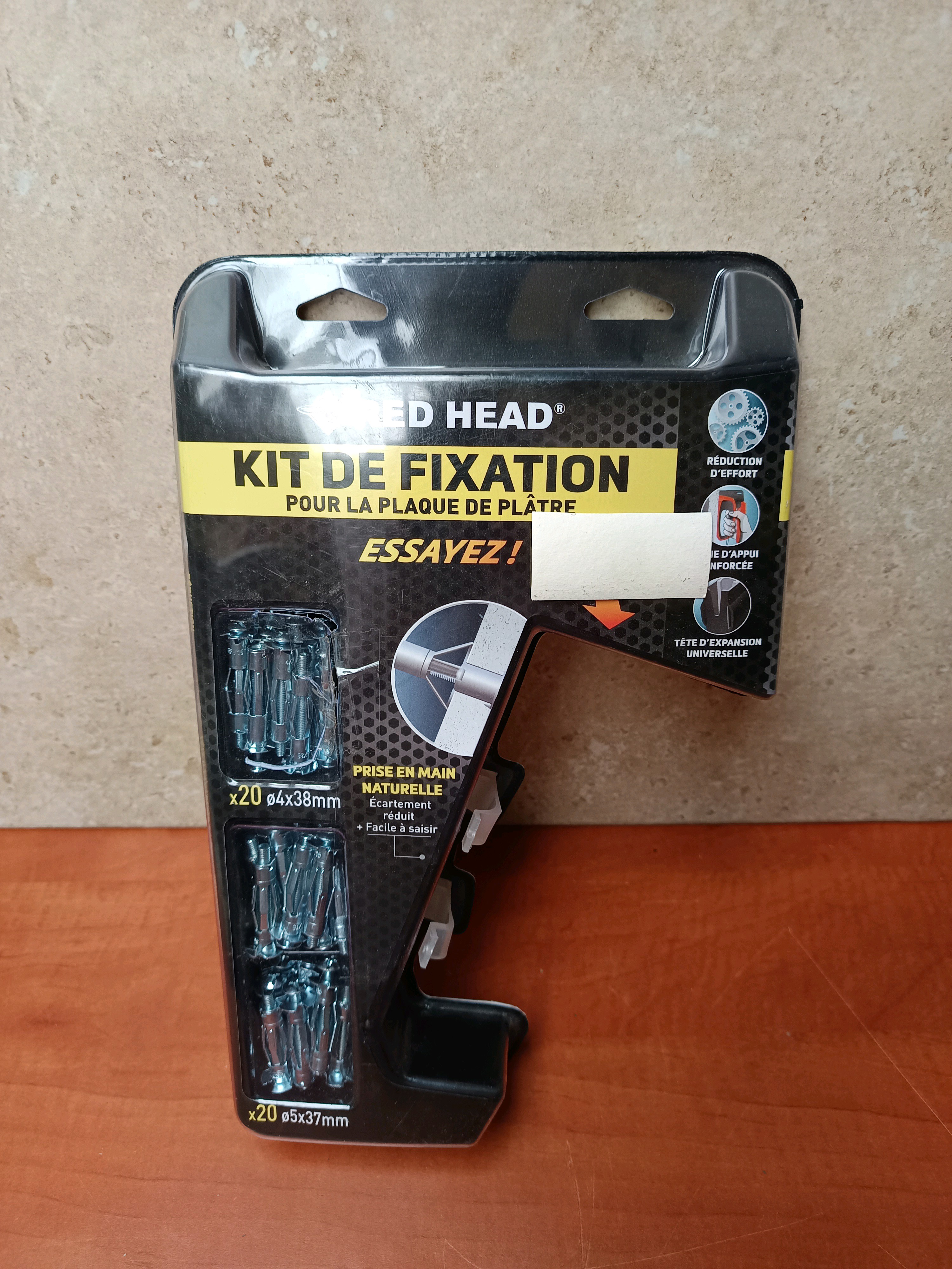 Red Head Kit de fixation pour plaque de plâtre