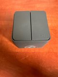 Interrupteur double étanche IP55 en saillie — photo 1