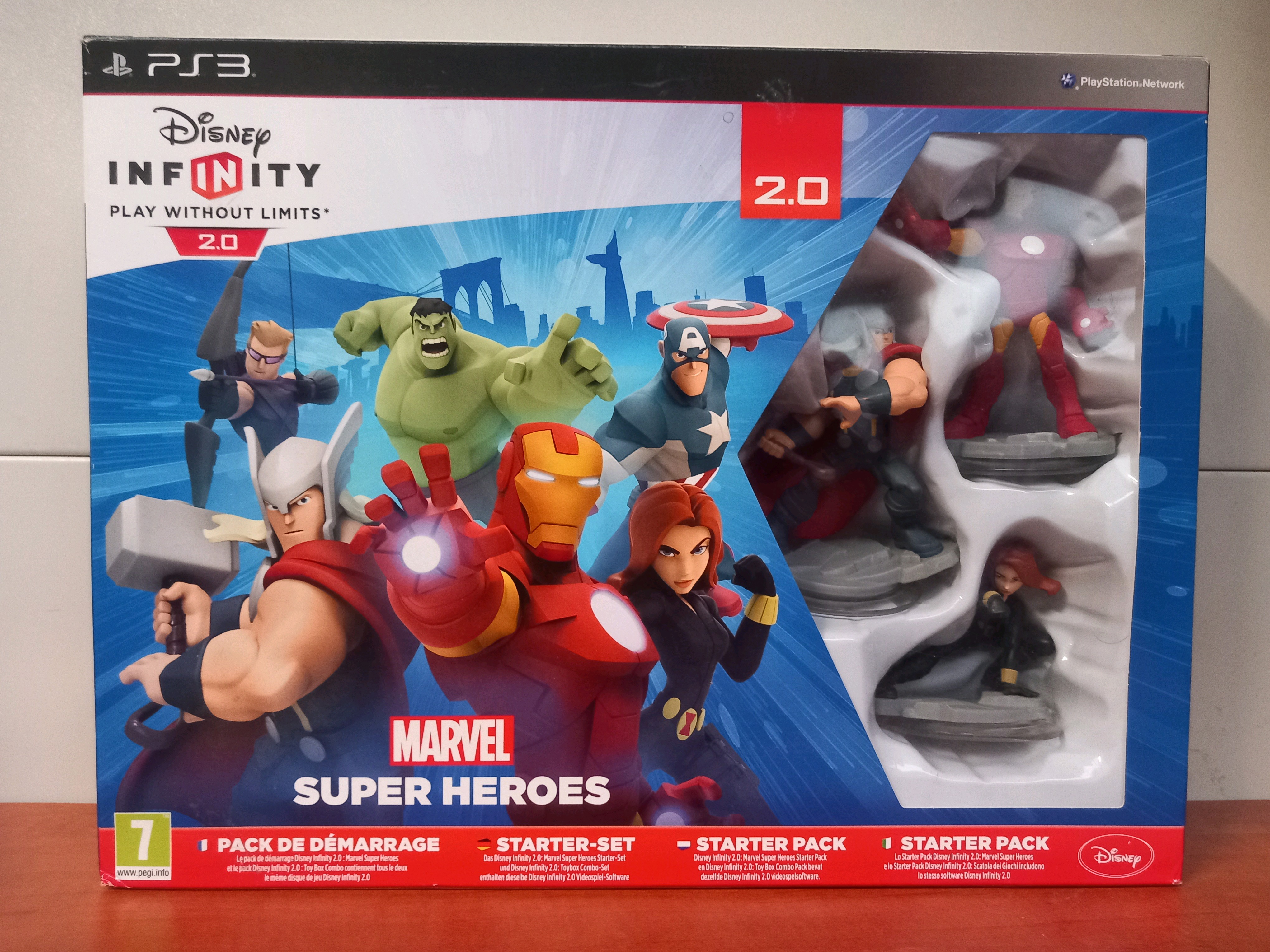 Disney Infinity 2.0 Marvel Super Heroes - Starter Pack PS3