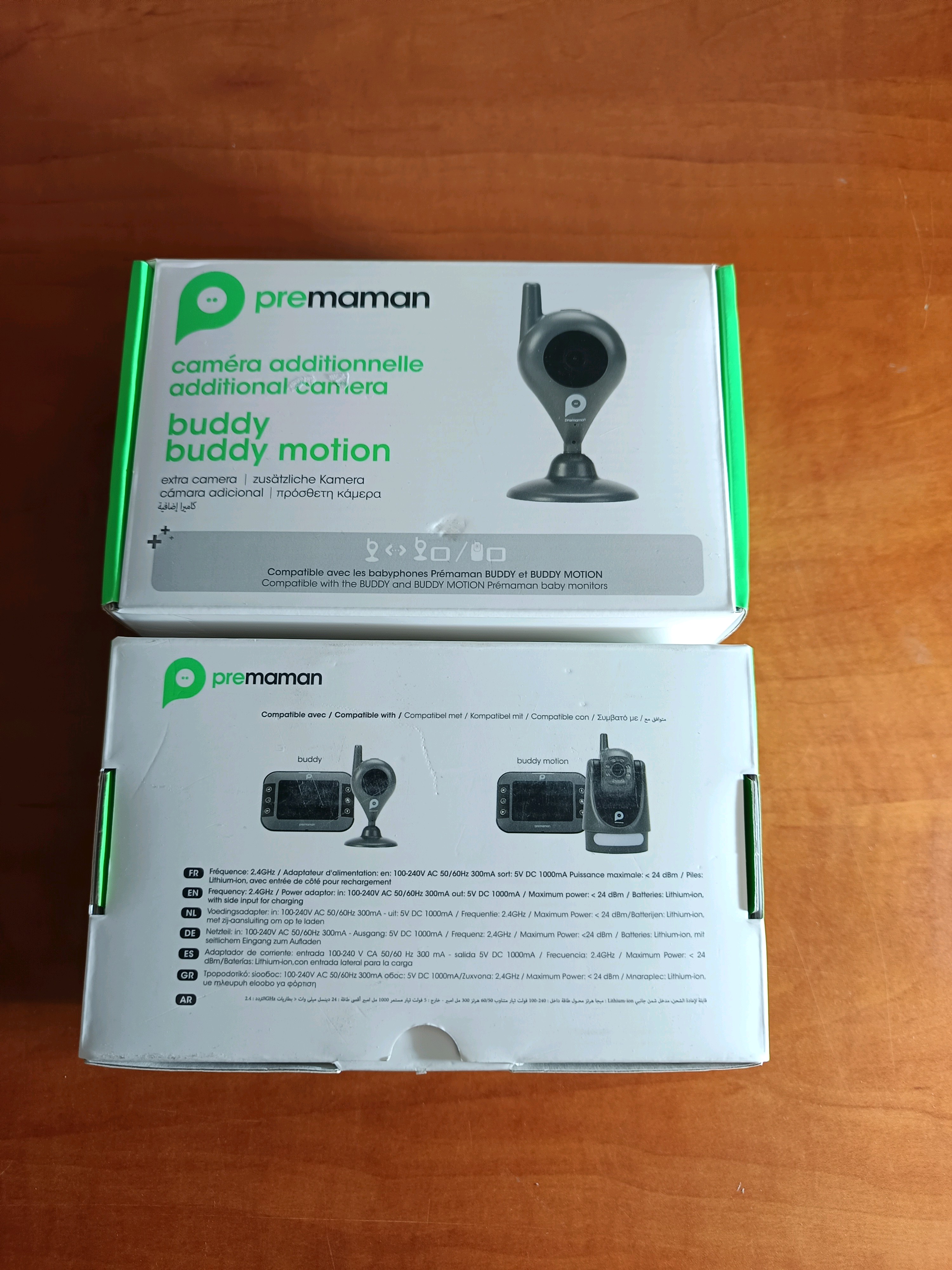Premaman Buddy Motion - Caméra additionnelle pour babyphone