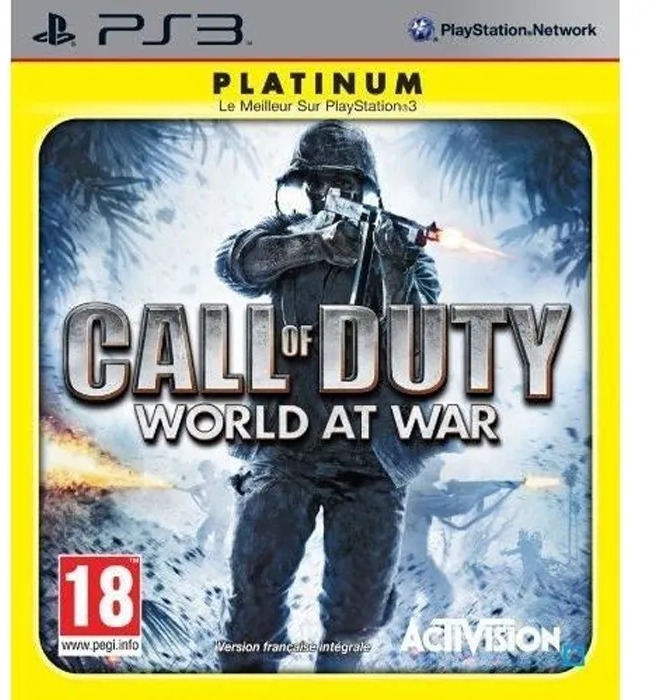 Call of Duty World at War jeu PS3