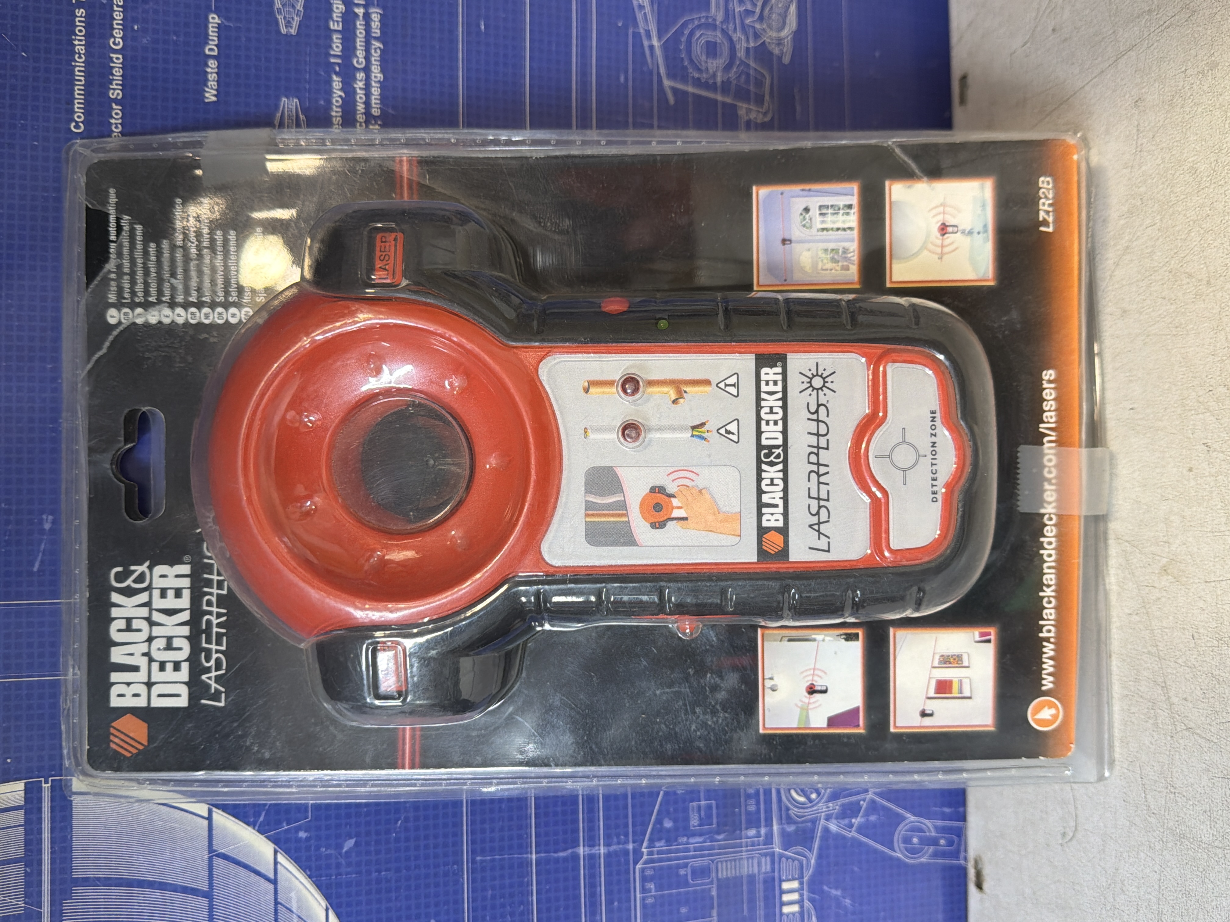 Black & Decker LZR2B-XJ Laser Plus détecteur mural