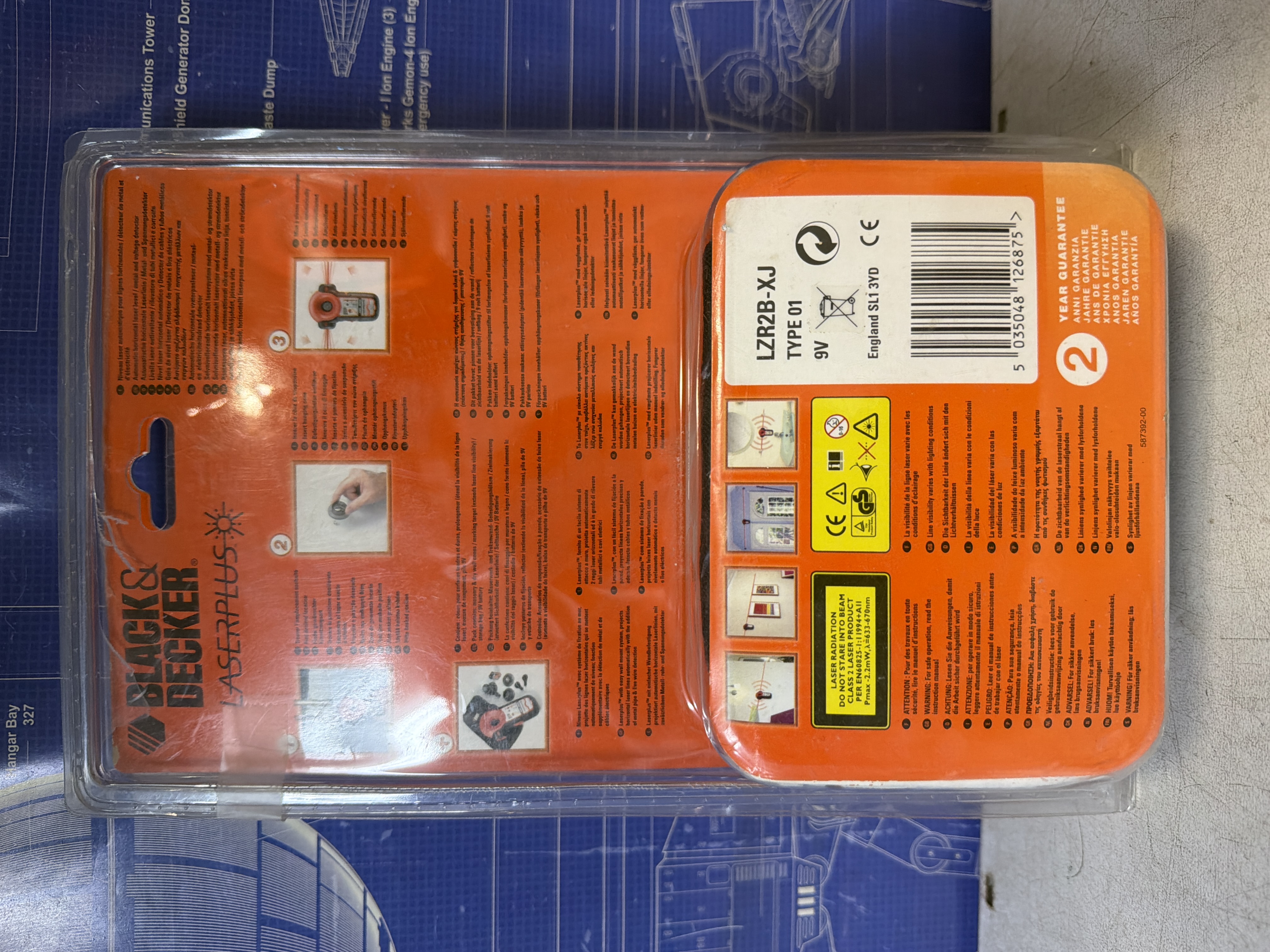 Black & Decker LZR2B-XJ Laser Plus détecteur mural — photo 2
