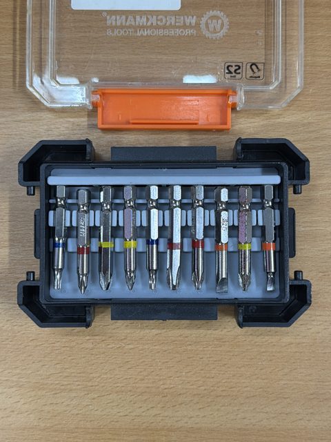 Coffret de 10 embouts de vissage assortis