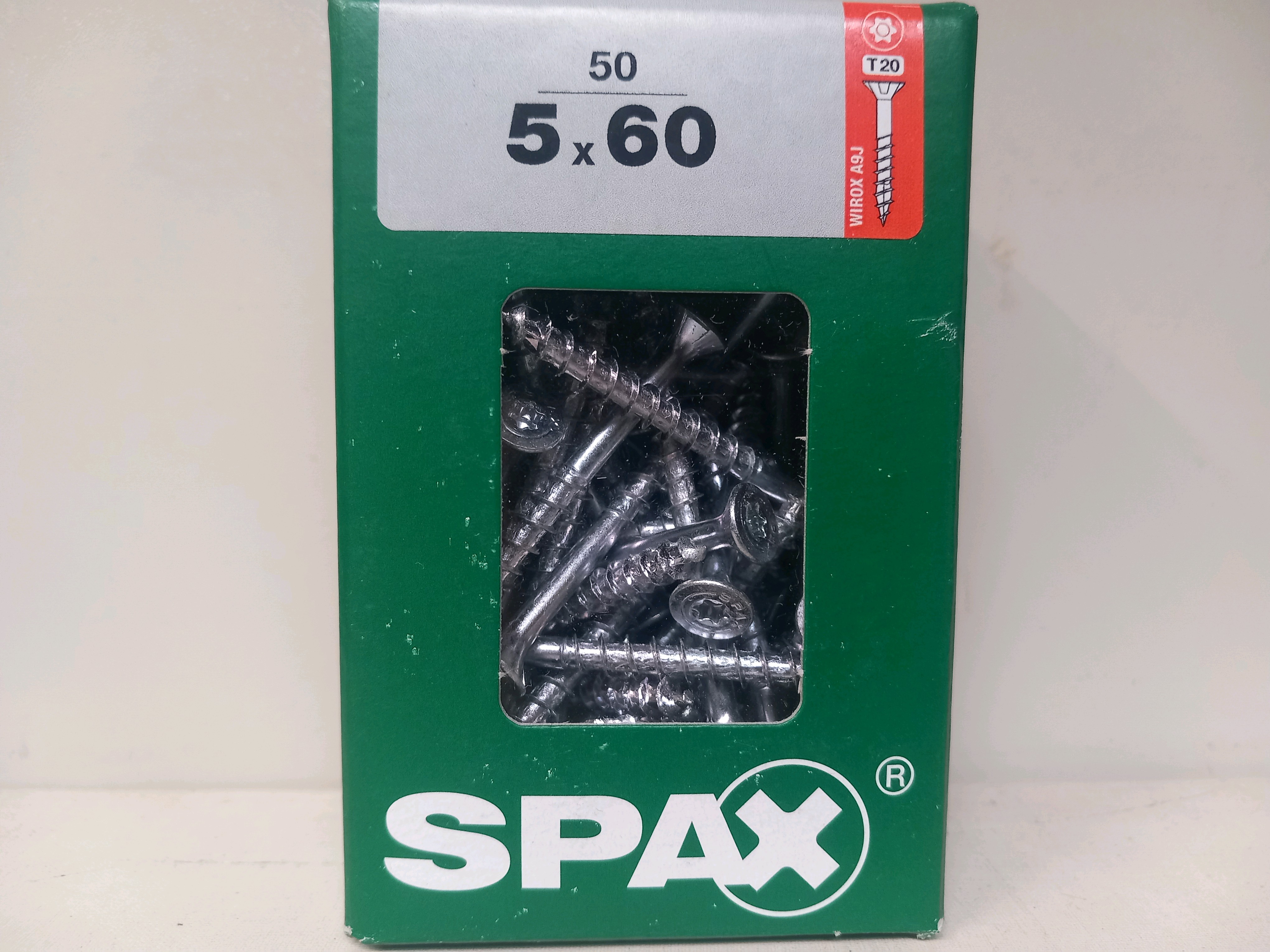 Boîte de vis SPAX 5 x 60 (50 pièces)