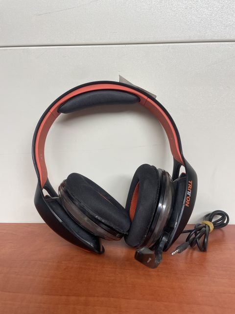 Casque filaire Tritton noir et orange