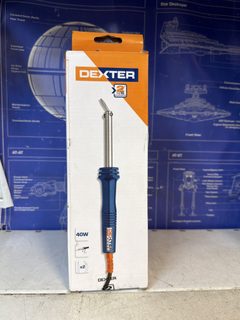 Fer à souder électrique Dexter 40W 2 pointes