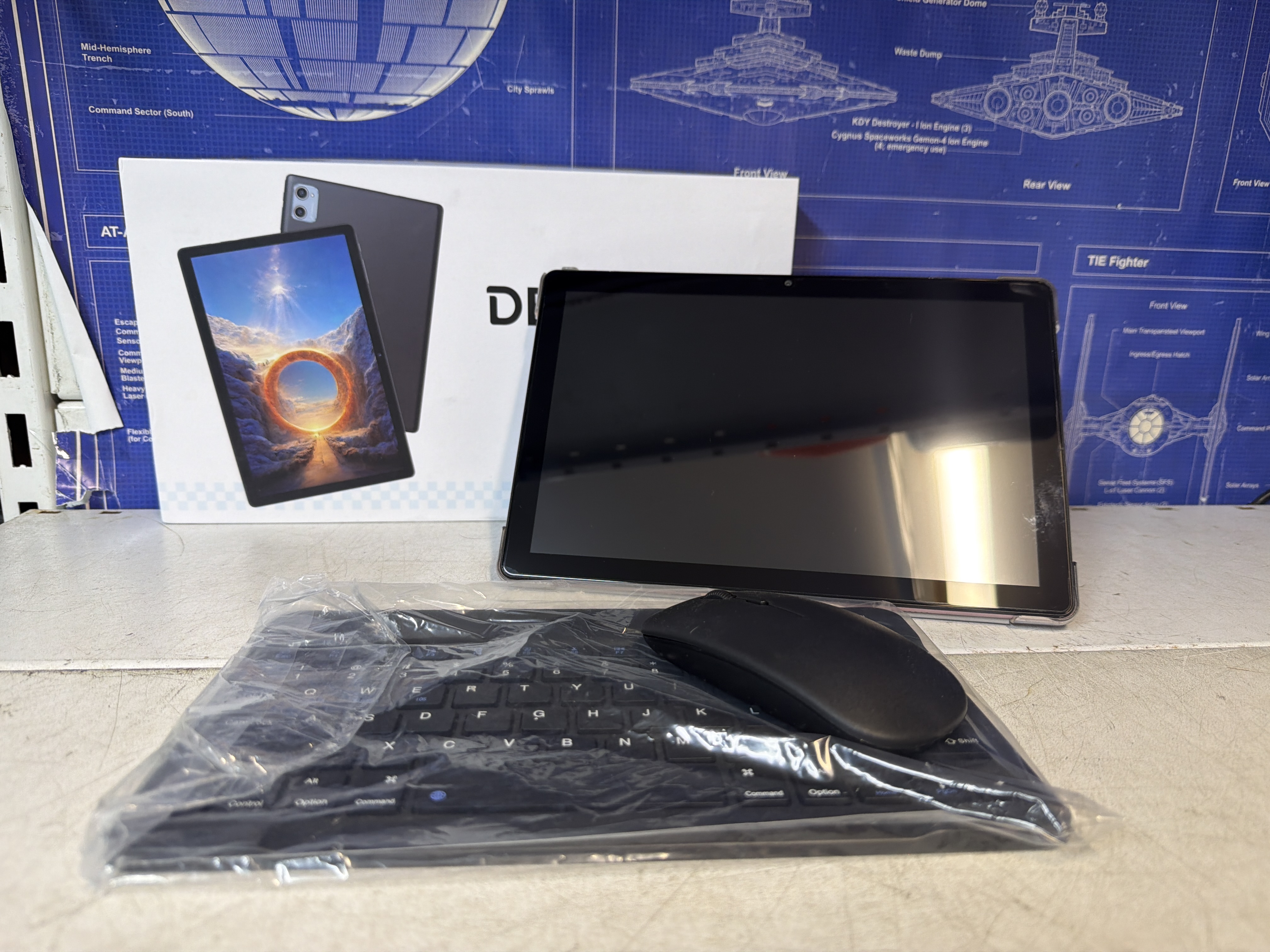 Tablette Deertime E15 avec clavier et souris