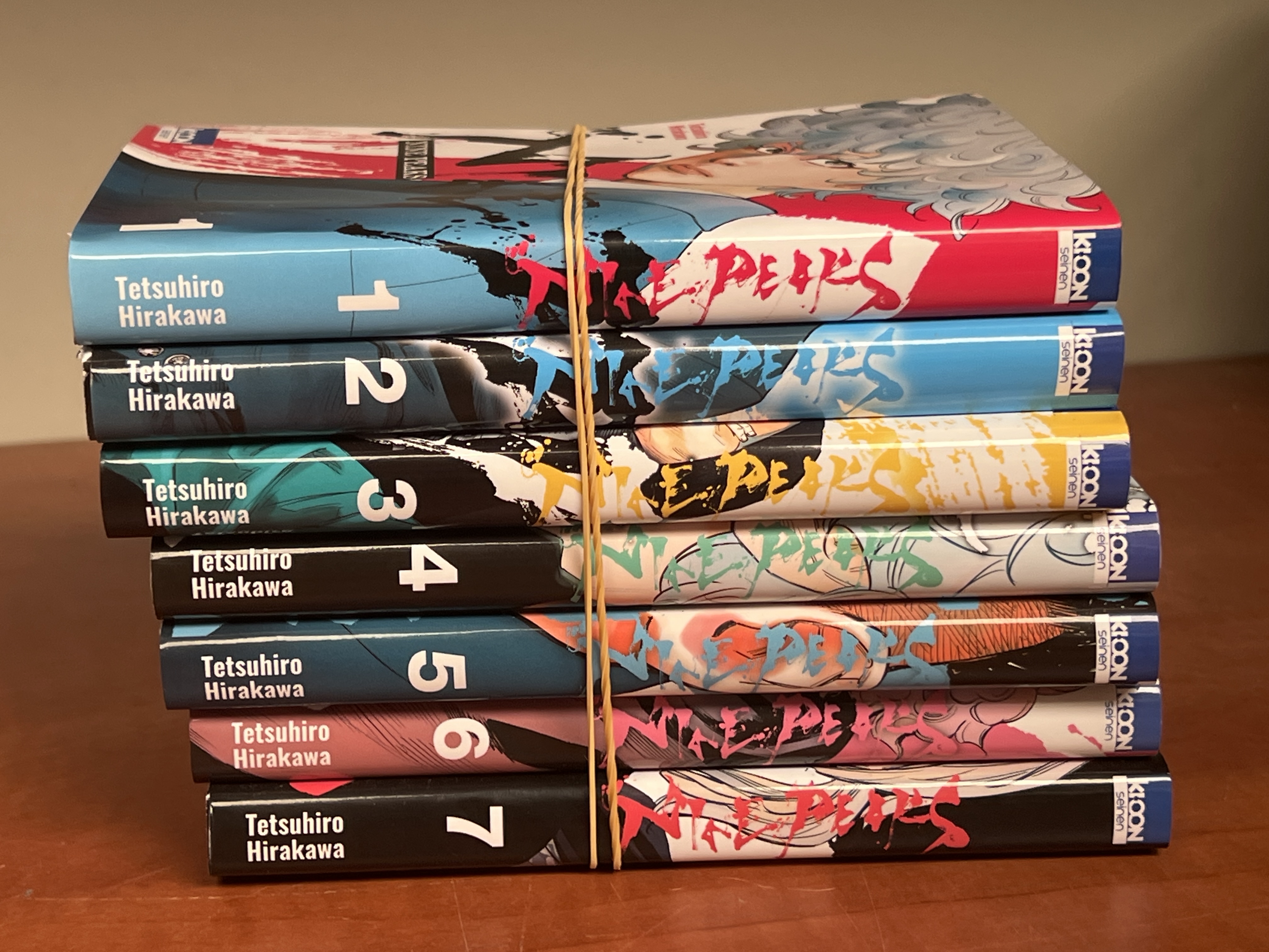 Lot mangas Nine Peaks tomes 1 à 7 - Tetsuhiro Hirakawa — photo 2