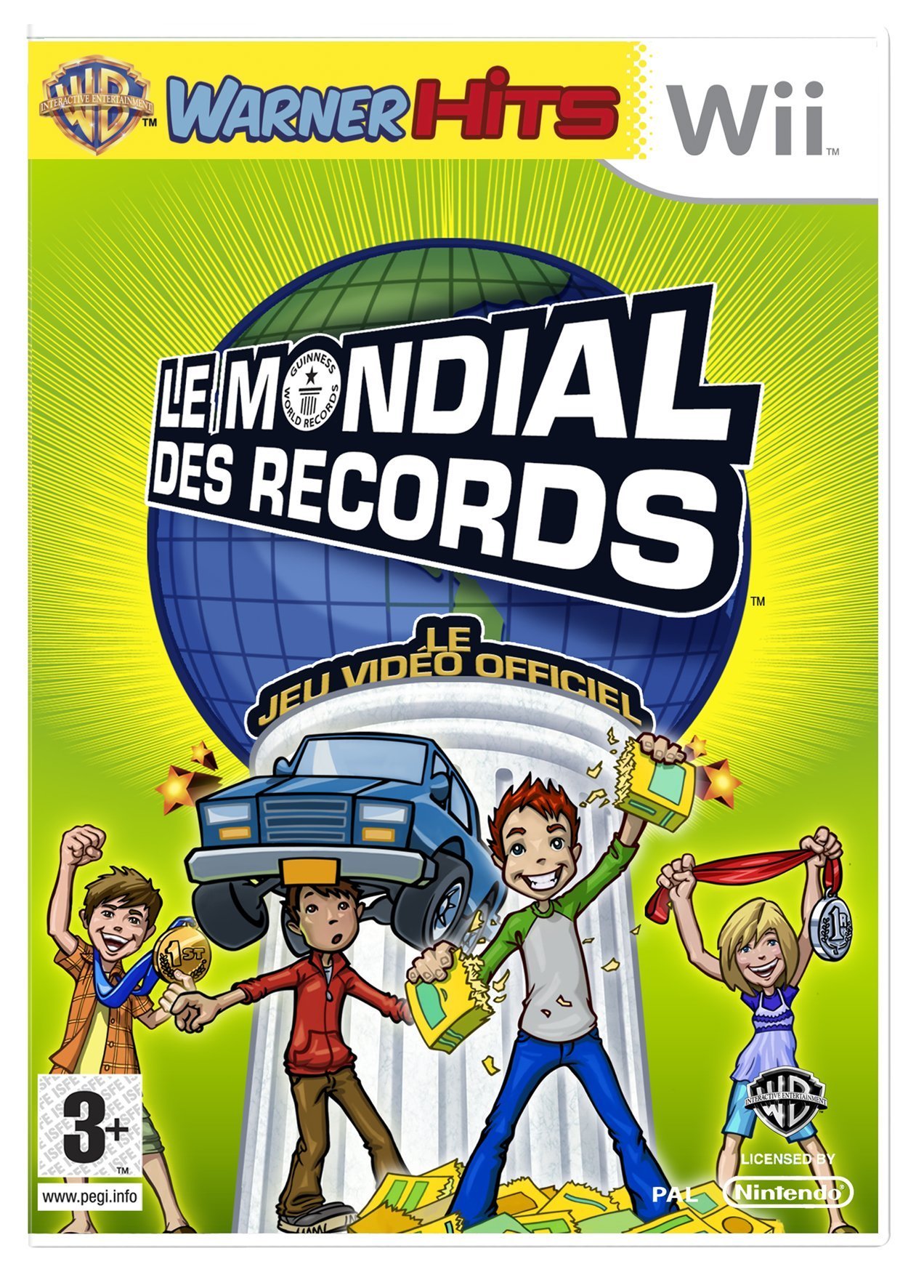 Le Mondial Des Records - Le Jeu Officiel (Guiness World Records) Wii