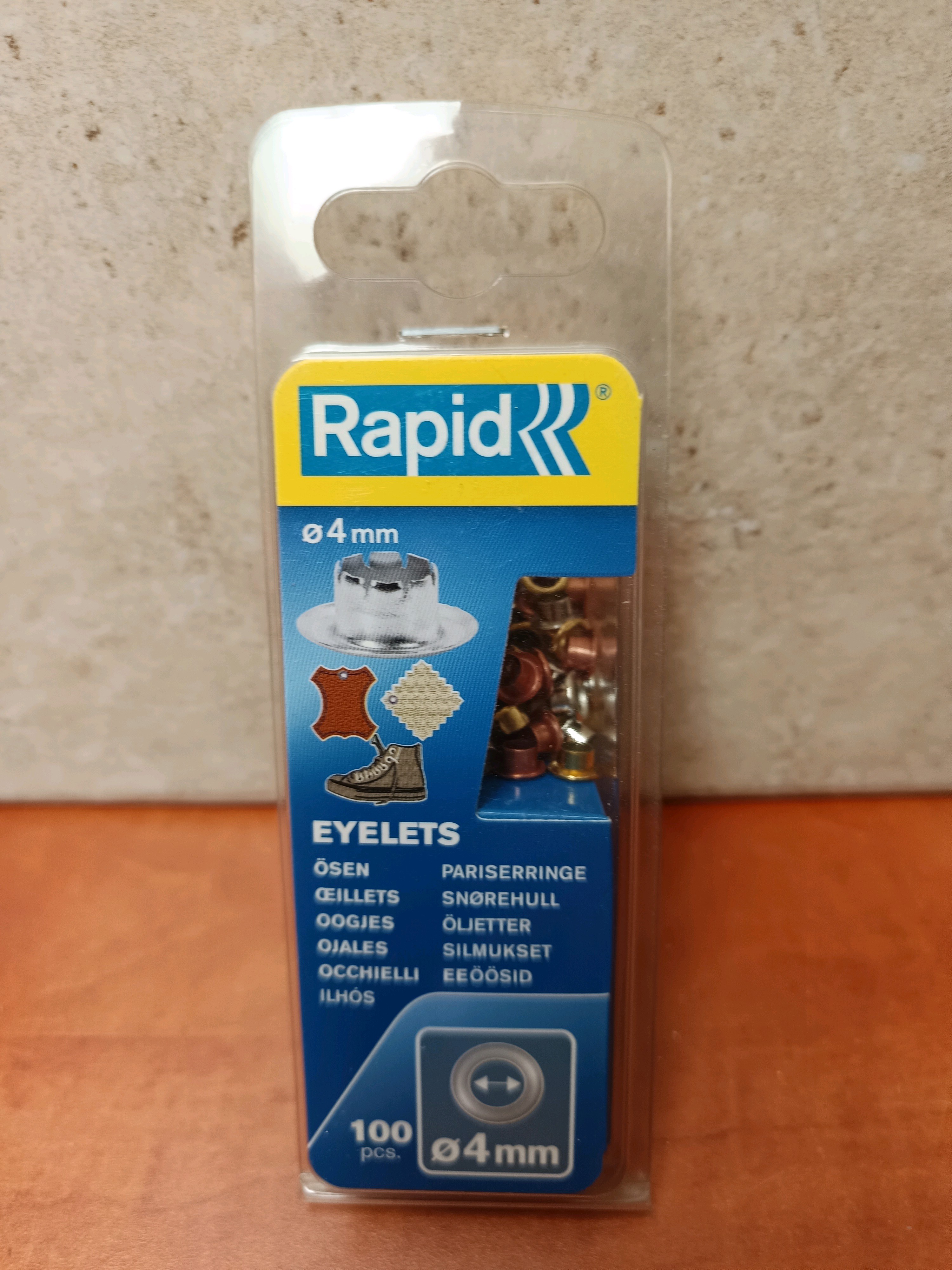 Rapid Œillets Ø 4 mm - 100 pièces