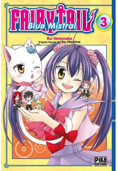 Fairy Tail Blue Mistral tome 3 manga Pika