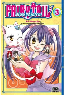 Fairy Tail Blue Mistral tome 3 manga Pika