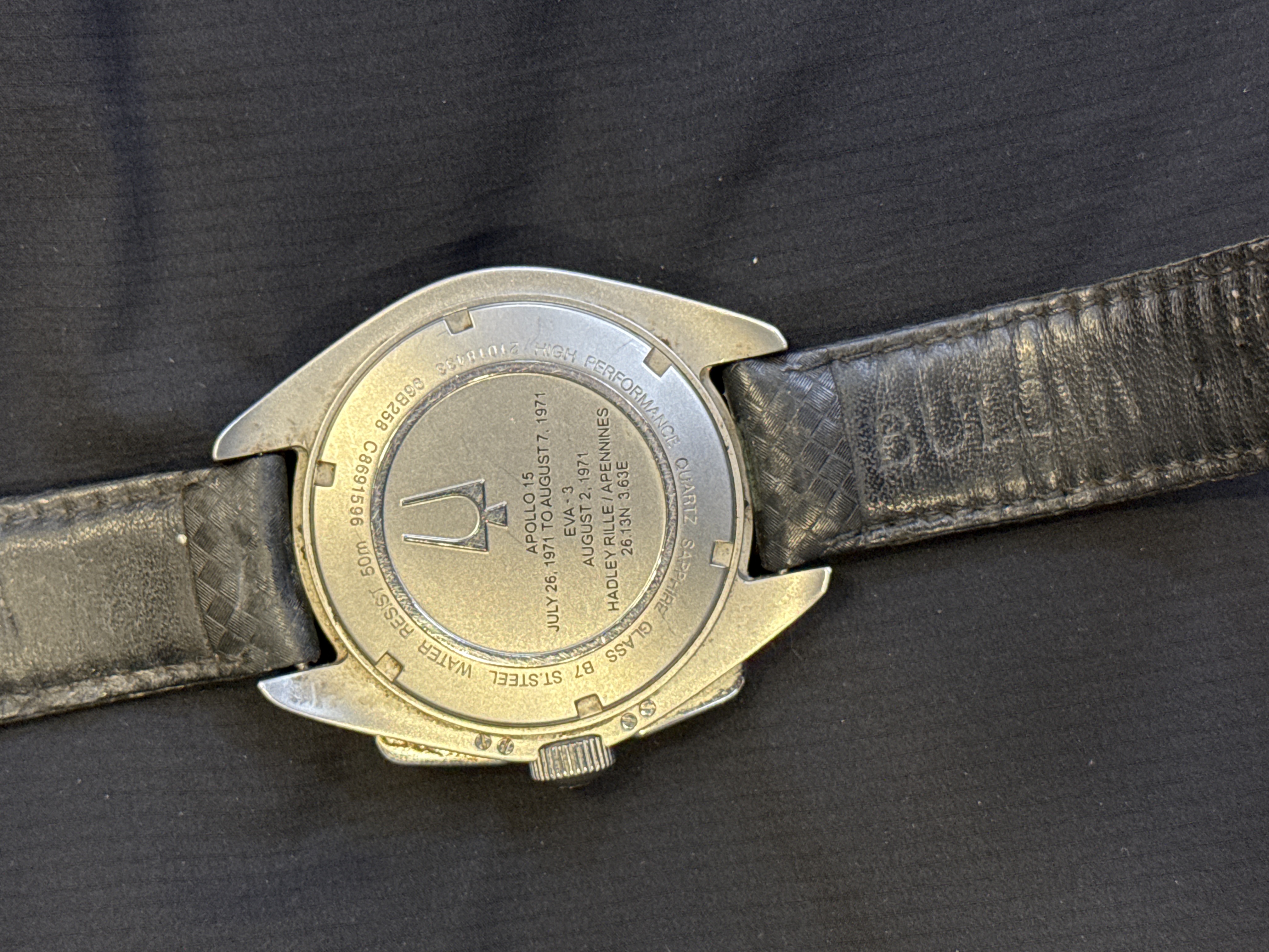 Montre Bulova 96B251 Apollo 15 Chronographe — photo 2
