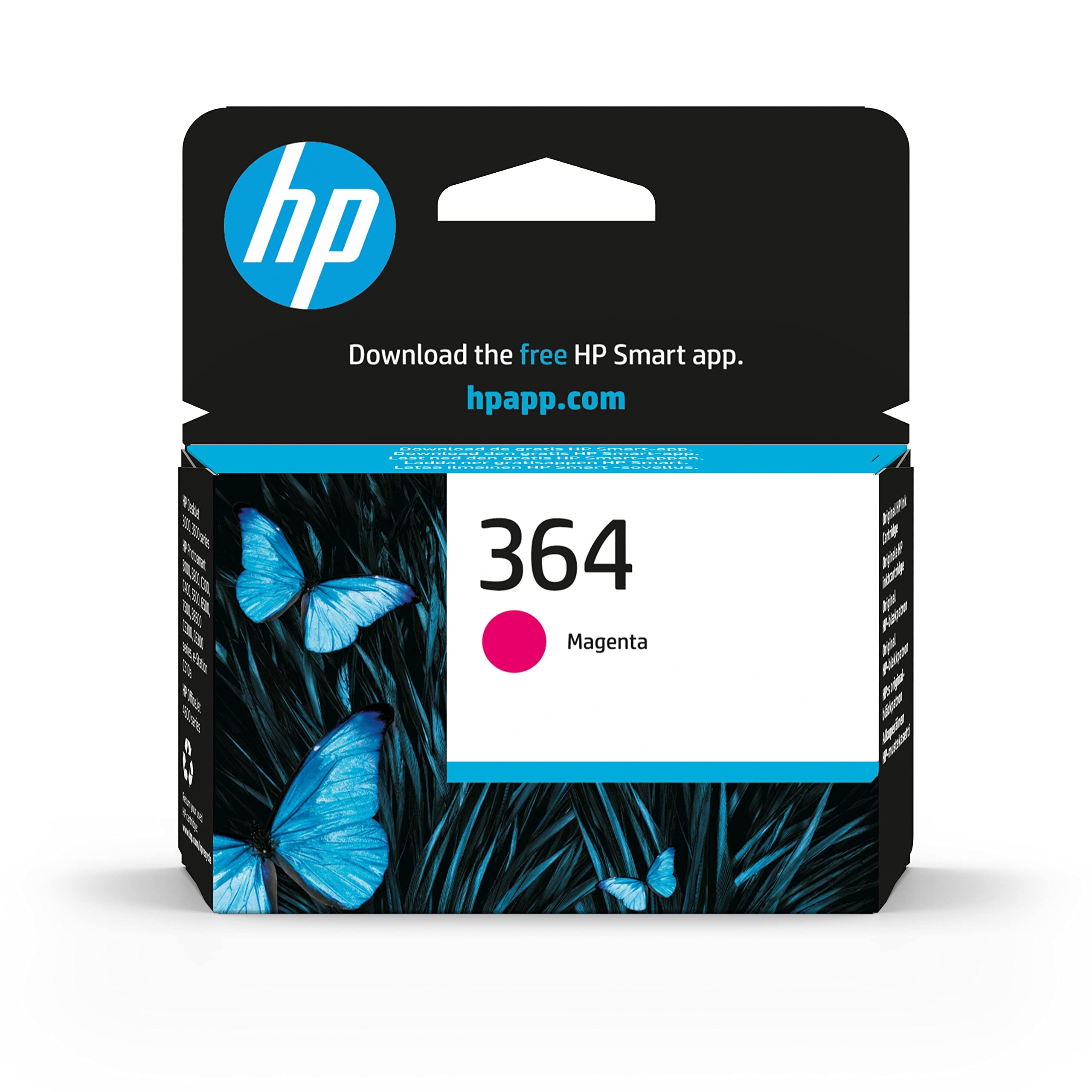 HP 364 (CB320EE) - Cartouche d'encre jaune authentique
