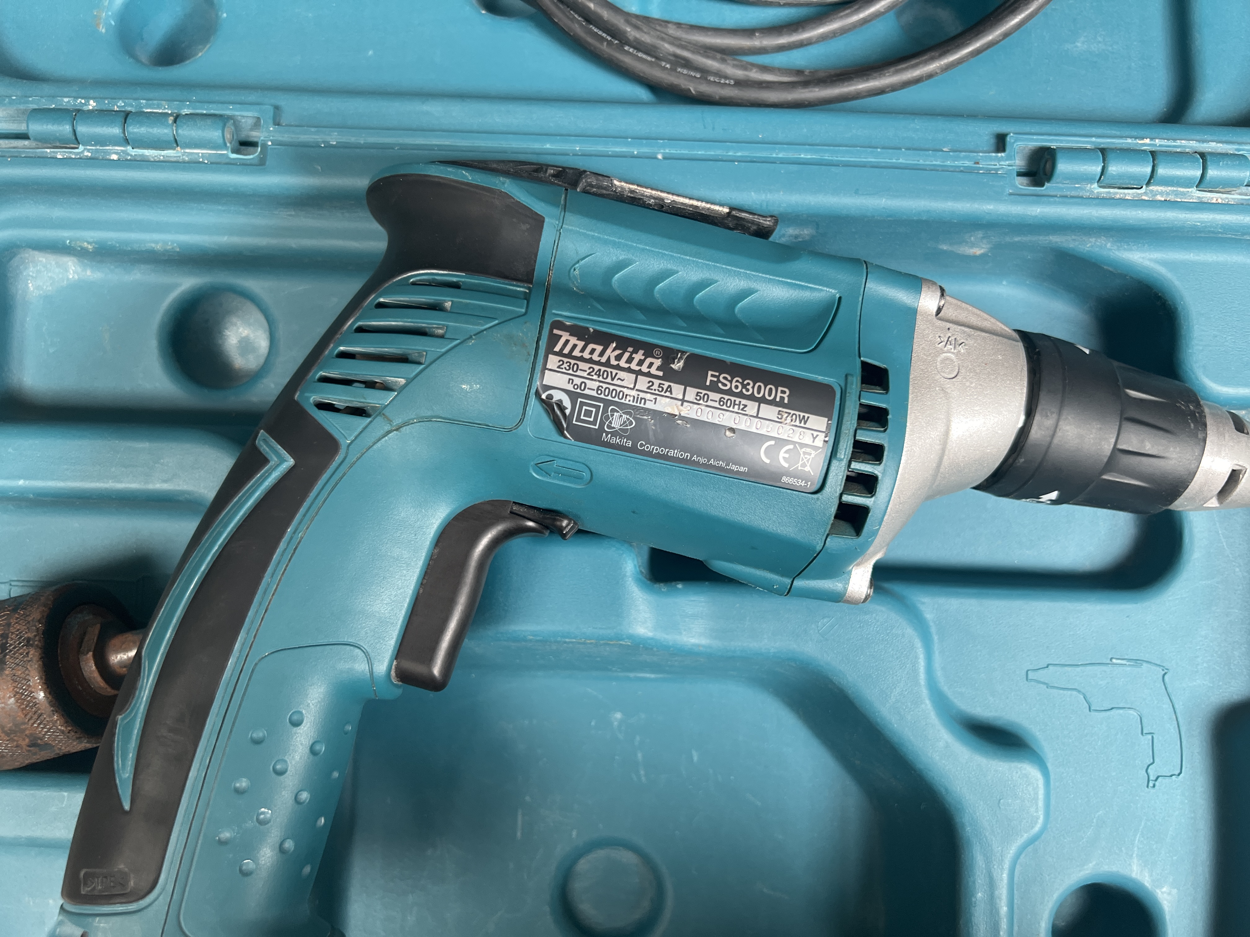 Visseuse plaquiste filaire Makita FS6300R, 6000 tr/min — photo 2