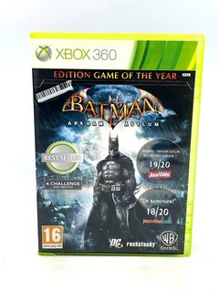 Batman Arkham Asylum Édition Jeu de l'année Xbox 360