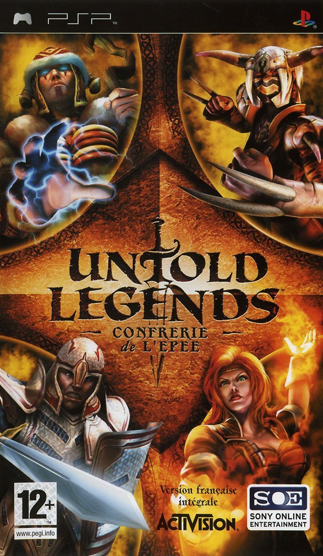 Untold Legends - La Confrérie De L'épée Psp