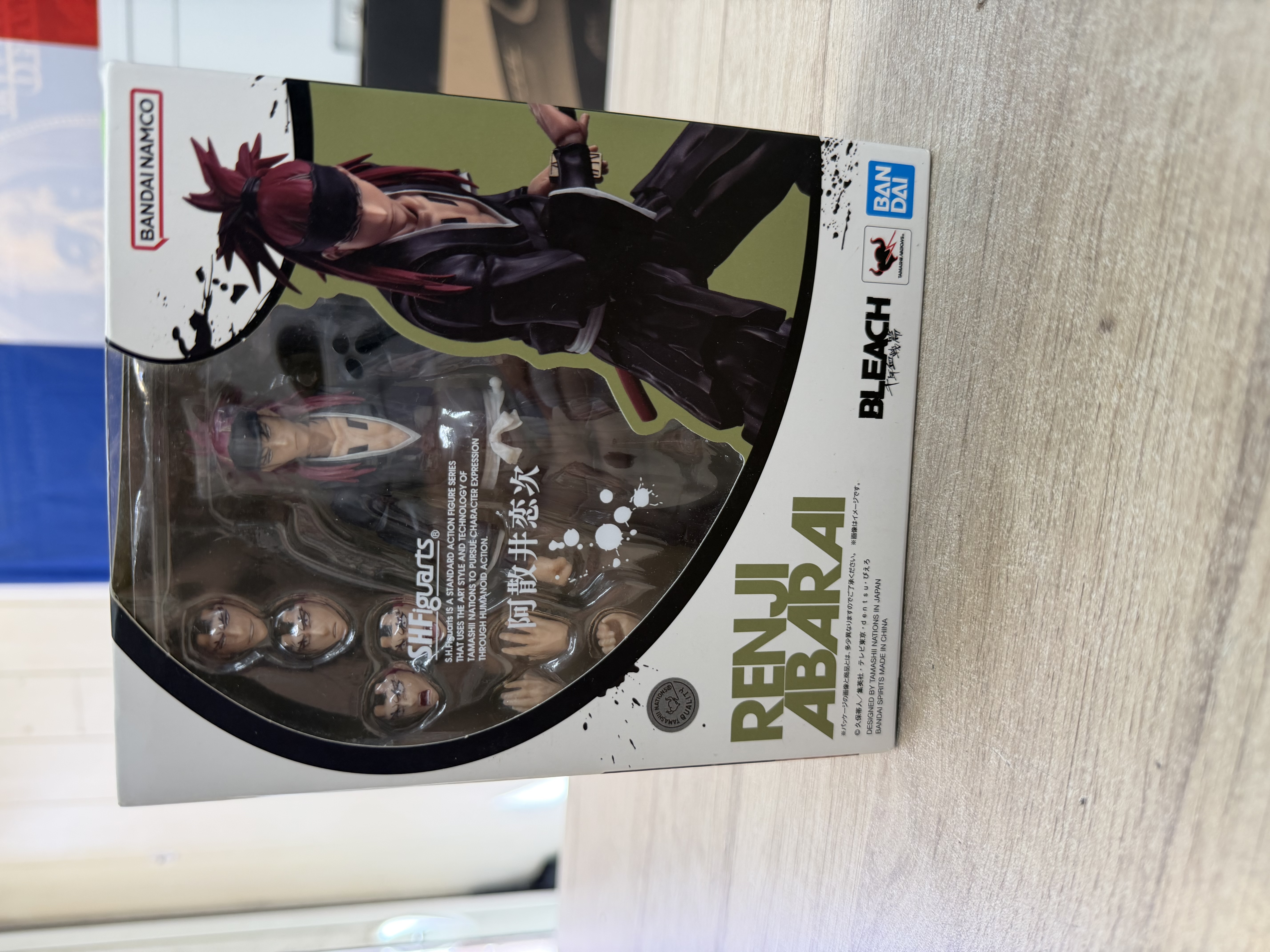Figurine S.H.Figuarts Renji Abarai Bleach Bandai Tamashii Nations