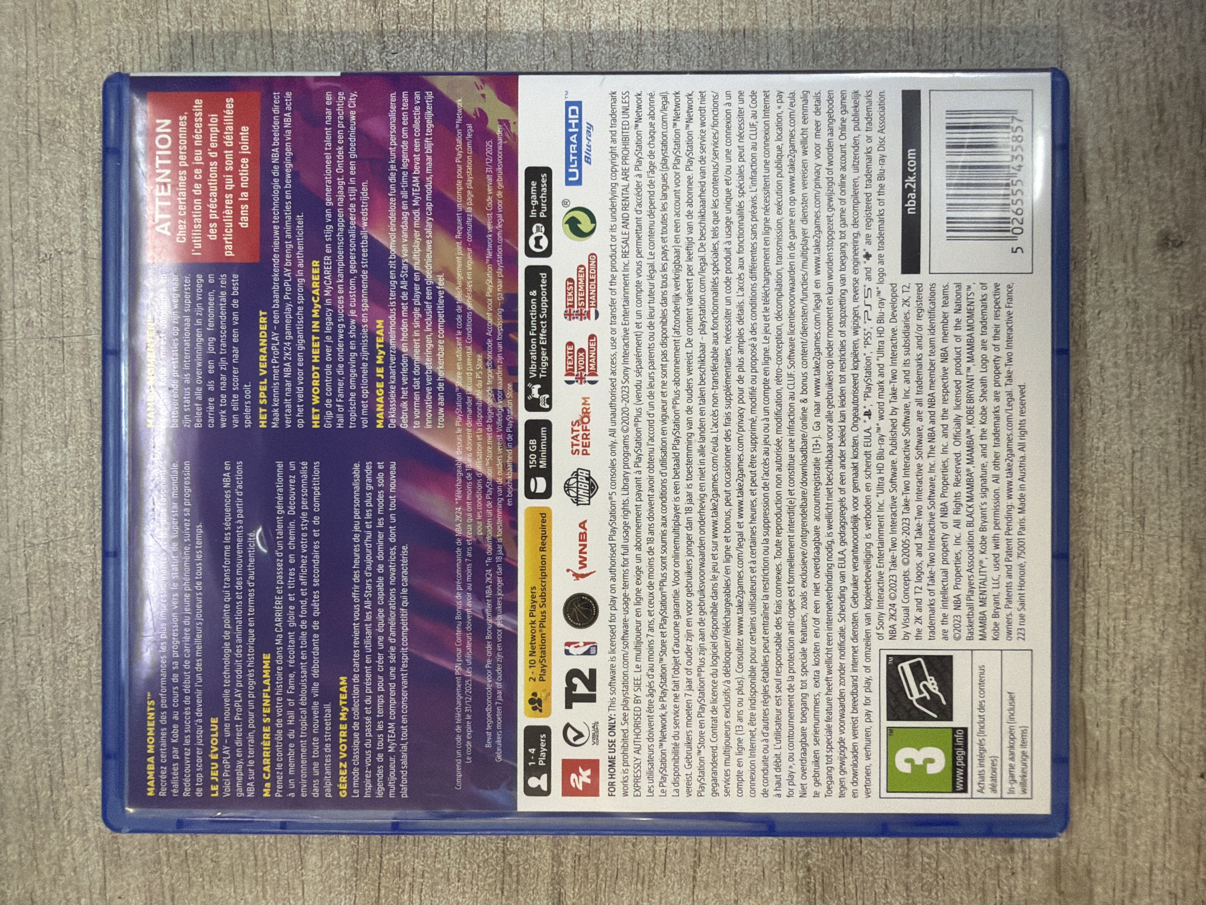 NBA 2K24 Kobe Bryant Edition PS5 — photo 2