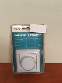 Variateur rotatif GAO 50 à 300 W blanc