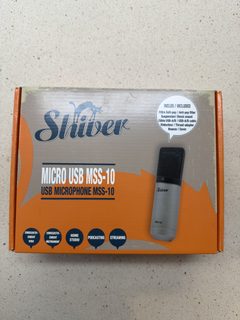 Microphone USB MSS-10 Shiver Stream / ASMR / Podcast / Studio