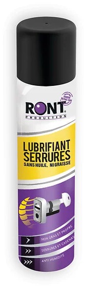 Lubrifiant serrure Ront Production aérosol 300 ml