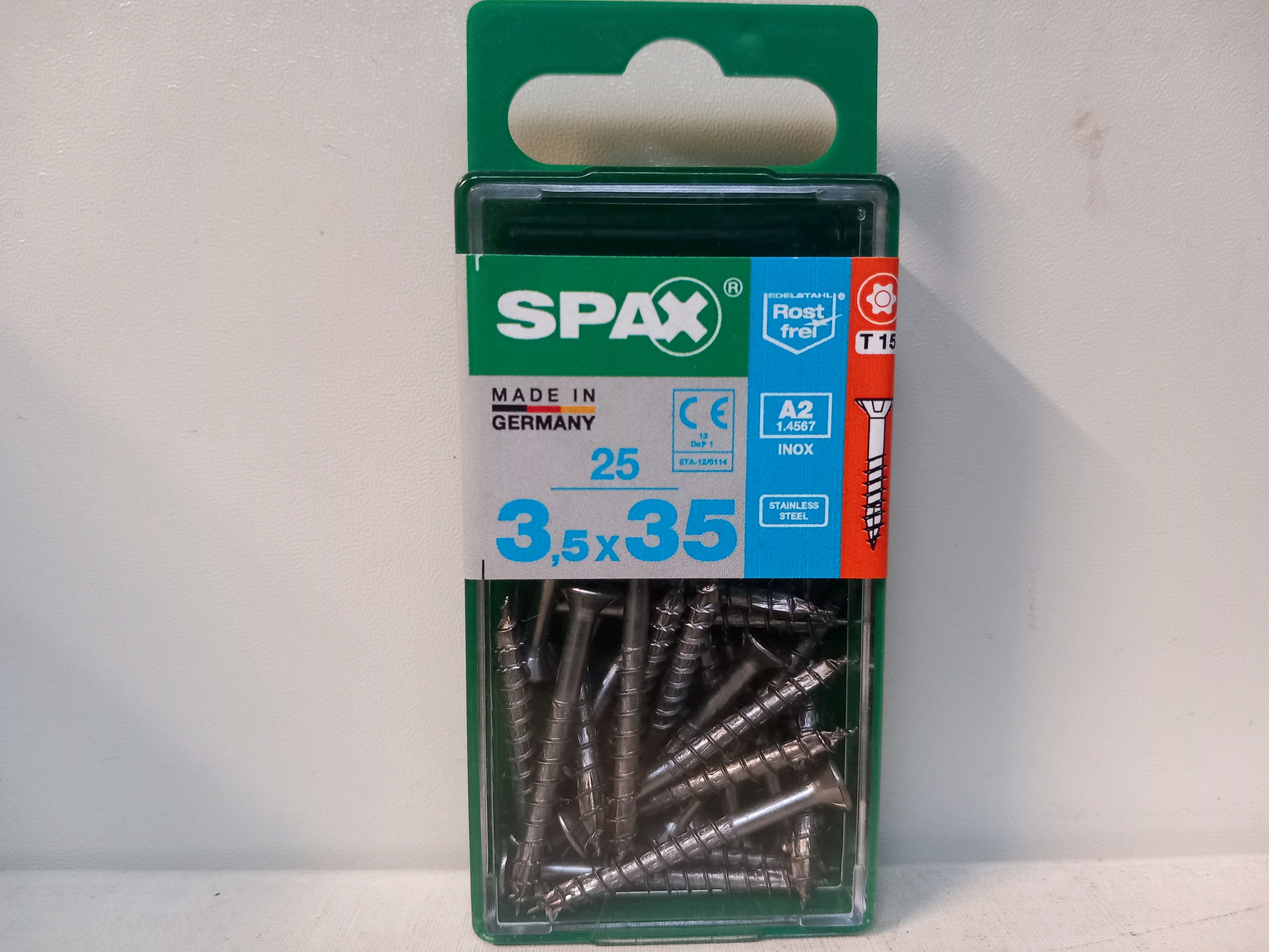 Vis SPAX inox A2 3,5 x 35 (T15)