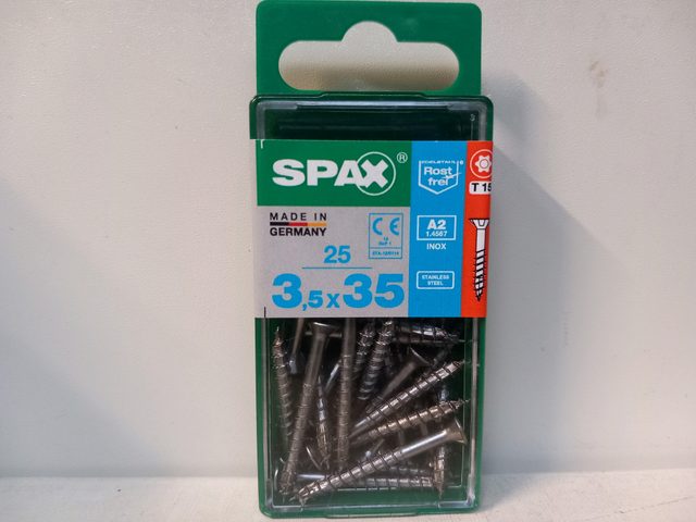 Vis SPAX inox A2 3,5 x 35 (T15)