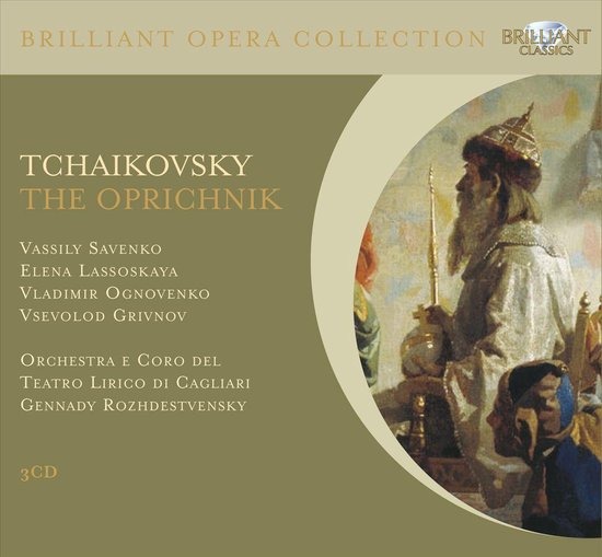 Tchaïkovski L'Opritchnik coffret 3 CD Brilliant Classics